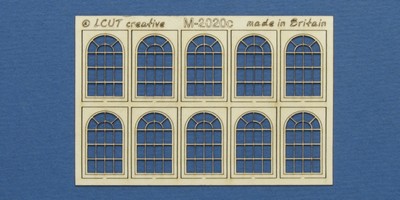 M 20-20c N gauge kit of 10 industrial windows